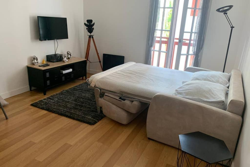 생장드루즈 Studio 4 Personnes Coeur De Ville Plage A 50 M 아파트 외부 사진
